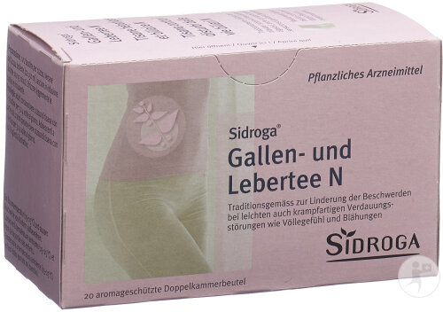 Sidroga Gallen- Und Lebertee N 20 Beutel