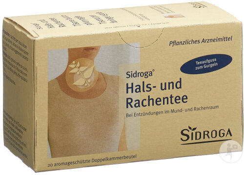Sidroga Hals- Und Rachentee 20 Beutel