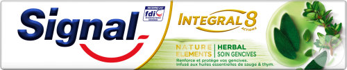 Signal Integral 8 Nature Elements Herbal Zahnpasta Tube 75ml