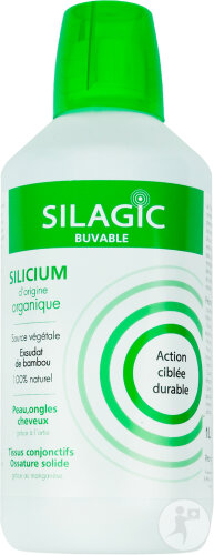Silagic Organisches Silizium Pflanzliche Quelle Flasche 1l