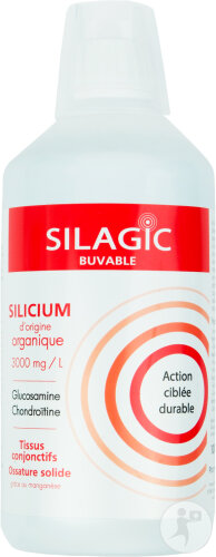 Silagic Organisches Silizium + Glucosamin Und Chondroitin Flasche 1l