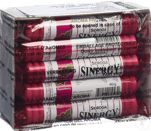 Sinergy Traubenzucker Boysenberry 15x40g