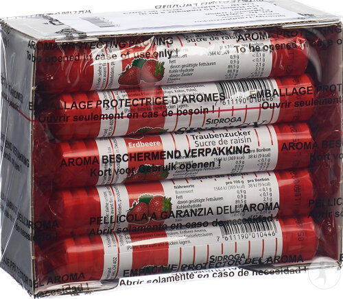 Sinergy Traubenzucker Erdbeere 15x40g