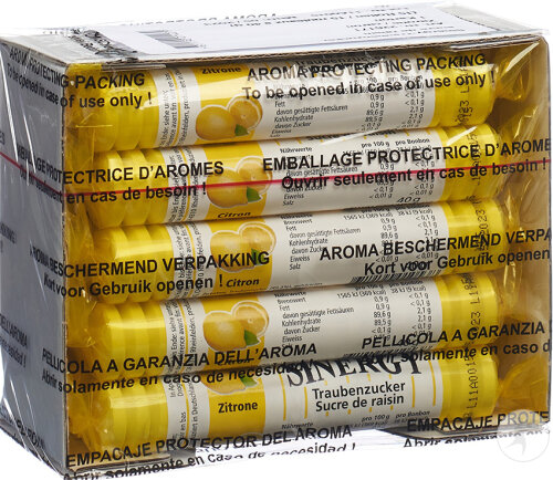 Sinergy Traubenzucker Zitrone 15x40g