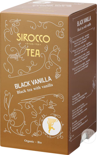 Sirocco Tea Black Vanilla 20 Teebeutel