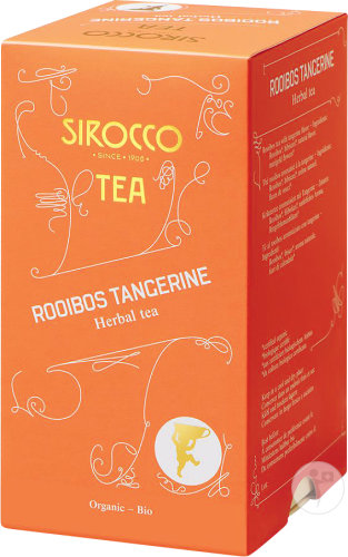 Sirocco Tea Rooibos Tangerine 20 Teebeutel