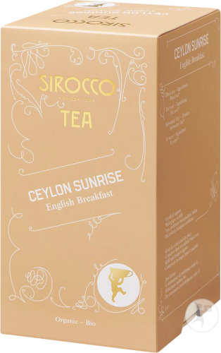 Sirocco Tea Tea Ceylon Sunrise 20 Teebeutel
