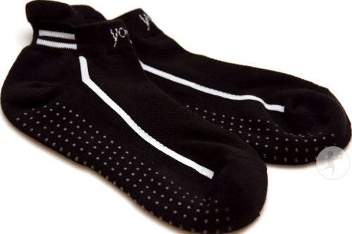 Sissel Yoga Socken Größe S/M 36-38 Schwarz 1 Stück