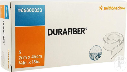 Smith&Nephew Durafiber AG Pro Wundverbände 2x45cm 5 Stück