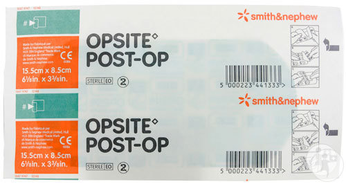 Smith&Nephew Opsite Post-Op Postoperativer Wundverband 15,5x8,5cm 1 Stück (66000712)