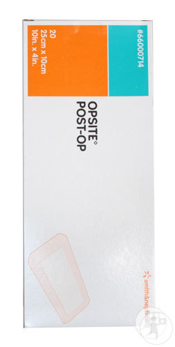 Smith&Nephew Opsite Post-Op Postoperativer Wundverband 25x10cm Stück 20 (66000714)