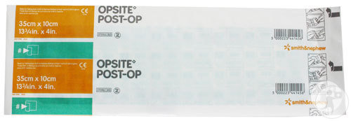 Smith&Nephew Opsite Post-Op Heftpflaster Mit Zentralkompresse 35x10cm Stück 1 (66000716)