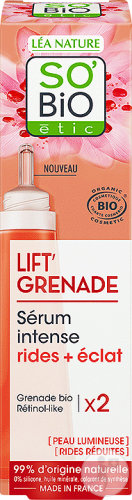So'Bio Étic Lift'Grenade Intensives Serum Falten + Ausstrahlung Bio Tube 30ml