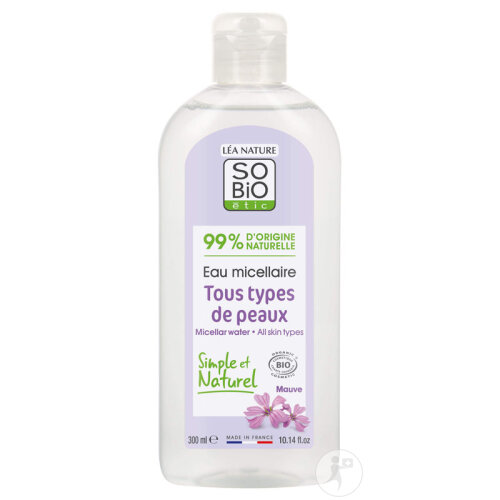 So'Bio Étic Mizellenwasser Für Alle Hauttypen Malve Bio Flasche 300ml-2