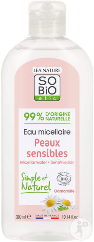 So'Bio Étic Mizellenwasser Für Empfindliche Haut Kamille Bio Flasche 300ml