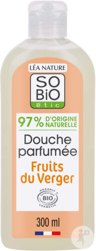 So'Bio Étic Parfümierte Dusche Obstgartenfrüchte Flasche 300ml