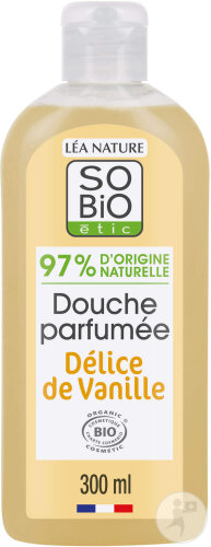 So'Bio Étic Parfümierte Dusche Vanille-Delikatesse Flache 300ml