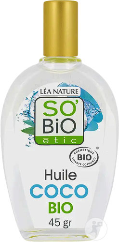 So'Bio Étic Pflanzliches Kokosnussöl Bio Flasche 50ml