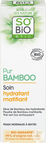 So'Bio Étic Pur Bamboo Matting Hydrating Treatment Tube 50ml