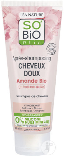 So'Bio Étic Reisprotein Gentle Hair Conditioner Tube 200ml