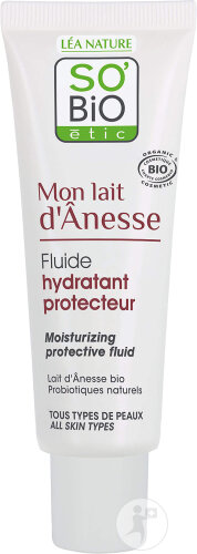 So'Bio Étic Schützende Feuchtigkeitsfluid Tube 50ml