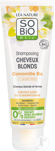 So'Bio Étic Shampoo Kamille Und Zitrone Tube 250ml