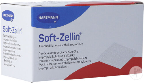 Soft-Zellin Alkoholtupfer Soft 100 Stück