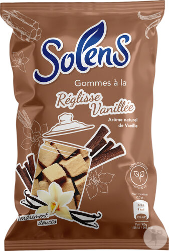 Solens Lakritz-Vanille-Gummis 100g