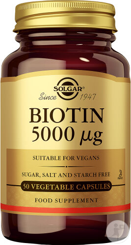Solgar Biotin 5000μg 50 Kapseln