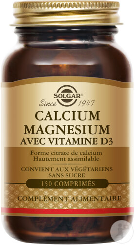 Solgar Calcium Magnesium Vitamin D3 Knochen Und Knorpel Vitalität 150 Tabletten