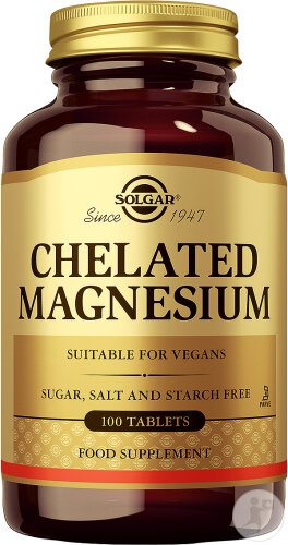 Solgar Chelated Magnesium 100 Tabletten