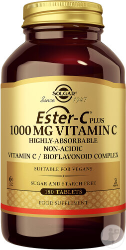 Solgar Ester-C Plus Vitamin C 1000mg 180 Tabletten