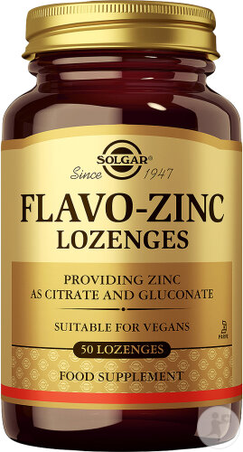 Solgar Flavo Zinc Lozenges 50 Lutschtabletten