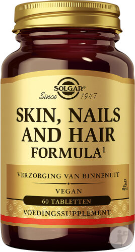 Solgar Skin Nails And Hair Formula Huid/Nagels/Haar 60 Tabletten
