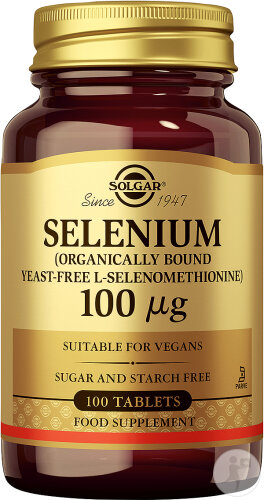 Solgar Selenium 100mcg 100 Tabletten