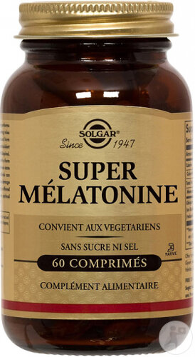 Solgar Super Melatonin 1,9mg Schlaf 60 Tabletten