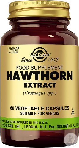 Solgar Meidoorn Herb Extract 60 Plantaardige Capsules