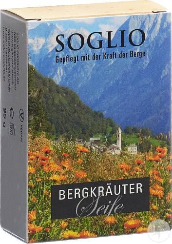 Soglio Bergkräuter-Seife 95g