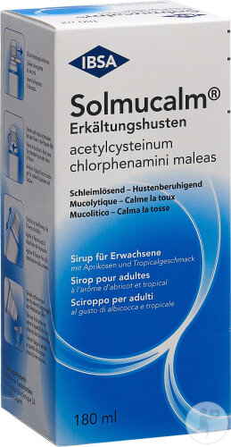 Solmucalm Produktiver Husten Sirup Erwachsene 180ml