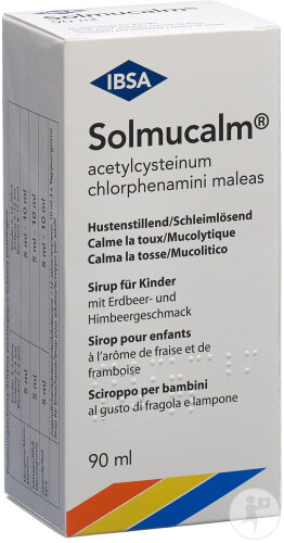 Solmucalm Sirup Kinder Flakon 90ml