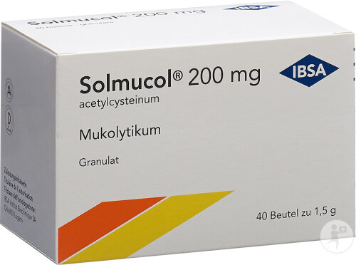 Solmucol Granulat 200mg Zuckerfrei 40 Beutel