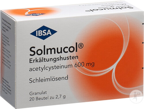 Solmucol Produktiver Husten Granulat 600mg 20 Beutel