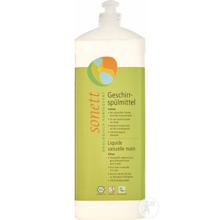 Sonett Geschirrspülmittel Lemon Nachfüllflasche 1l