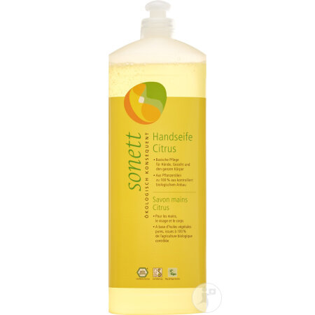 Sonett Handseife Citrus Nachfüllflasche 1l