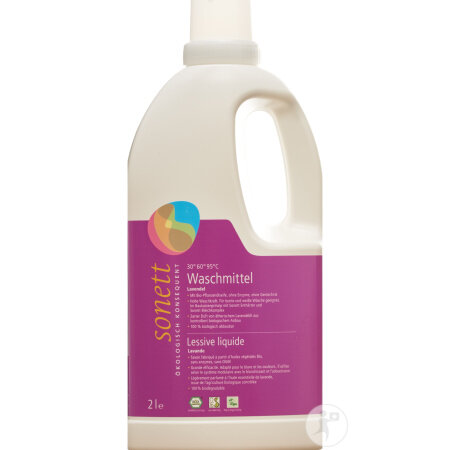 Sonett Waschmittel Flüssig 30°-95°C Lavendel 2l