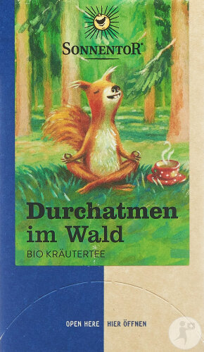 Sonnentor Durchatmen Im Wald Bio Kräutertee 18 Beutel