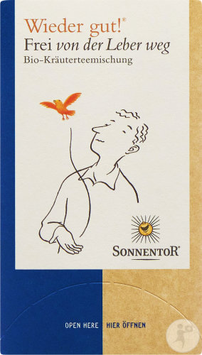 Sonnentor Frei Von Der Leber Weg Tee 18 Beutel