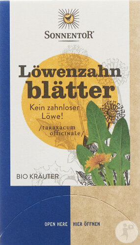 Sonnentor Löwenzahnblätter Bio Kräutertee 18 Beutel