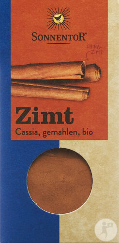 Sonnentor Zimt Cassia Gemahlen Bio 40g