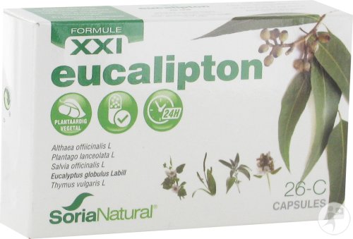 Soria Natural Formel XXI Eucalipton 26-C Kapseln 30
